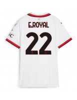 AC Milan Emerson Royal #22 Vieraspaita Naisten 2024-25 Lyhythihainen